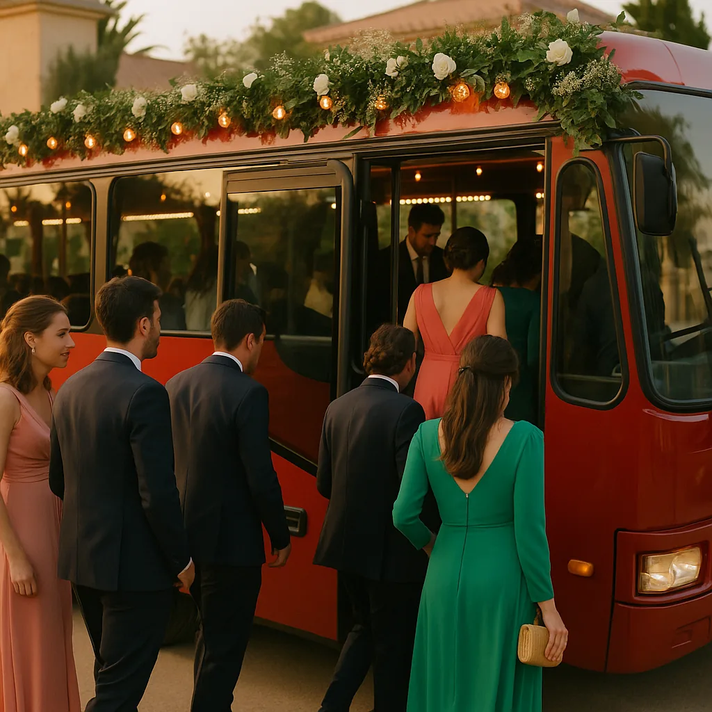 Autobus/Minibus para boda — Artistealo