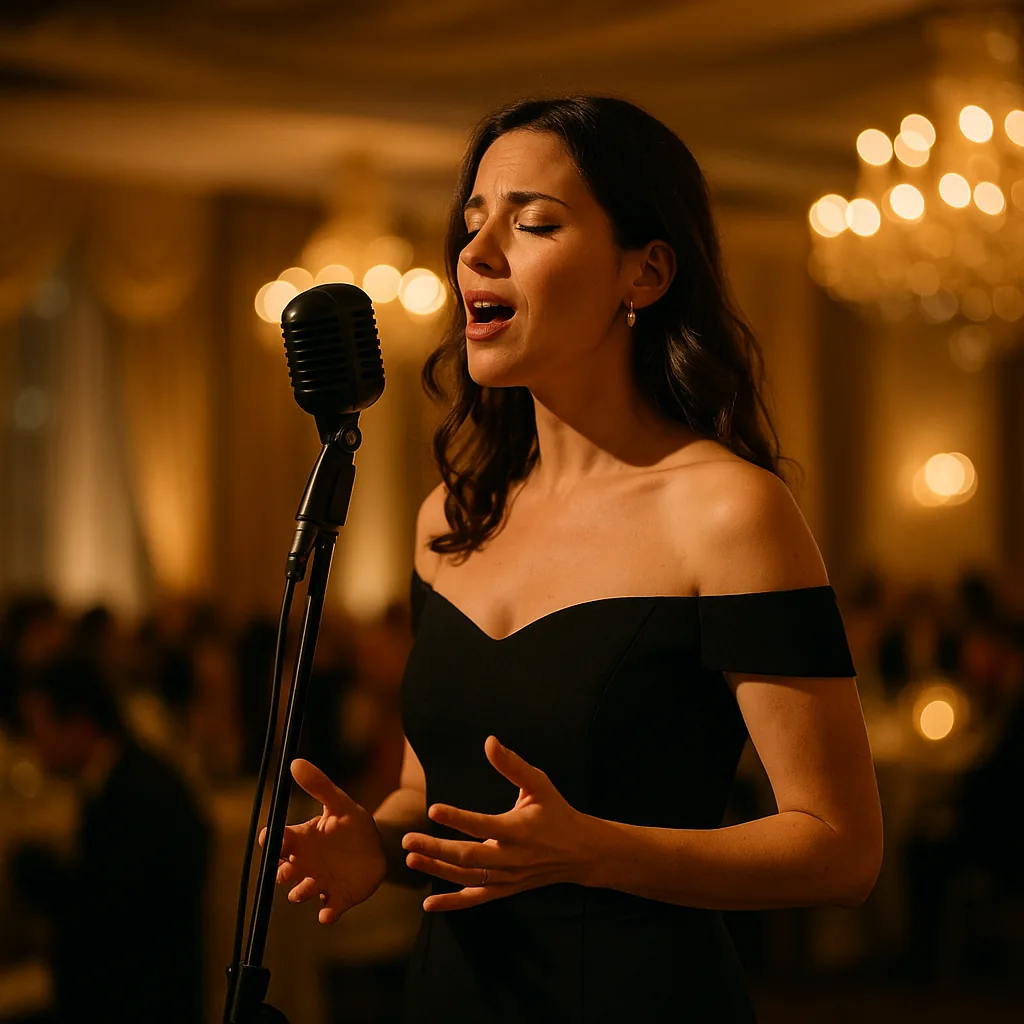 Cantante Solista para anniversario — Artistealo