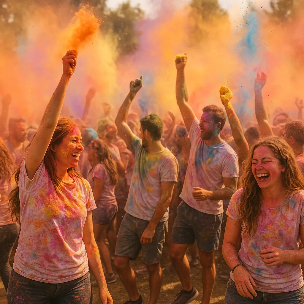 Fiestas Holi — Artistealo