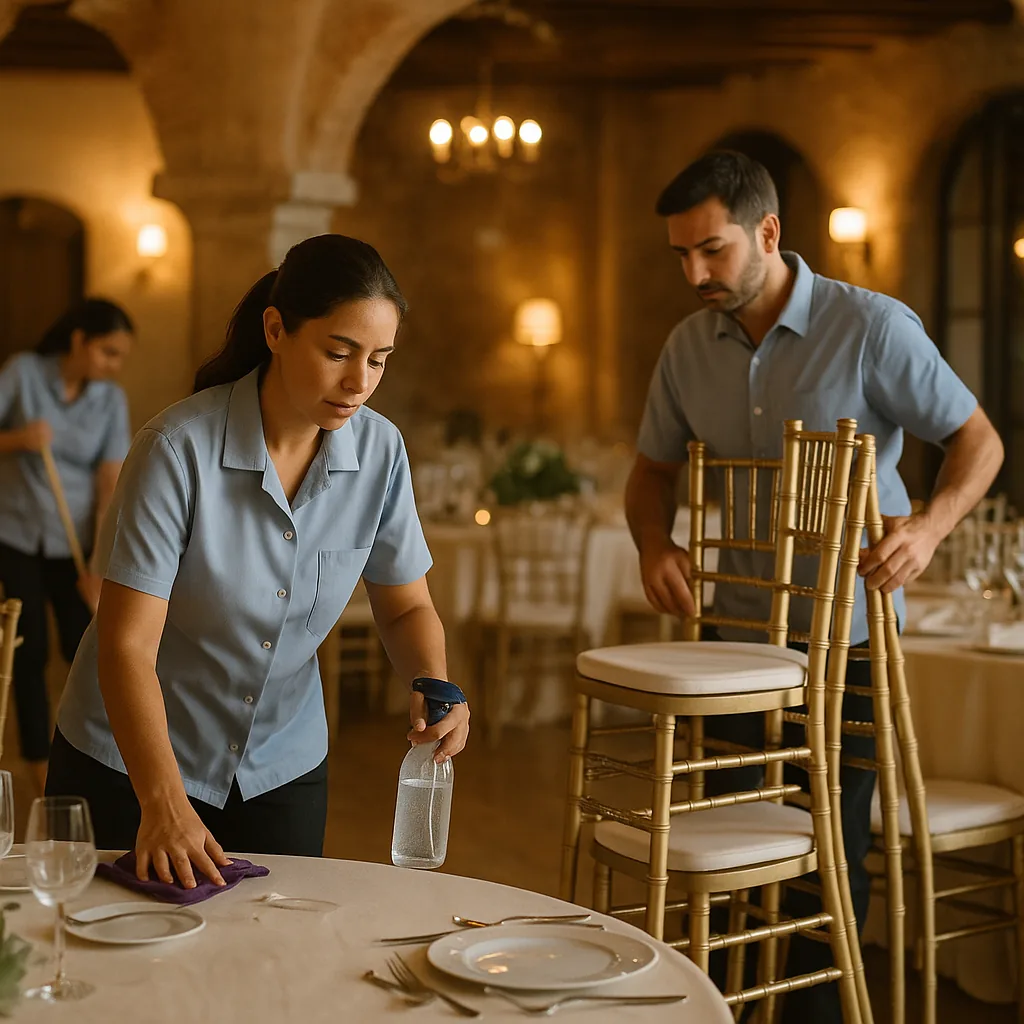 Servicio de Limpieza para Eventos — Artistealo