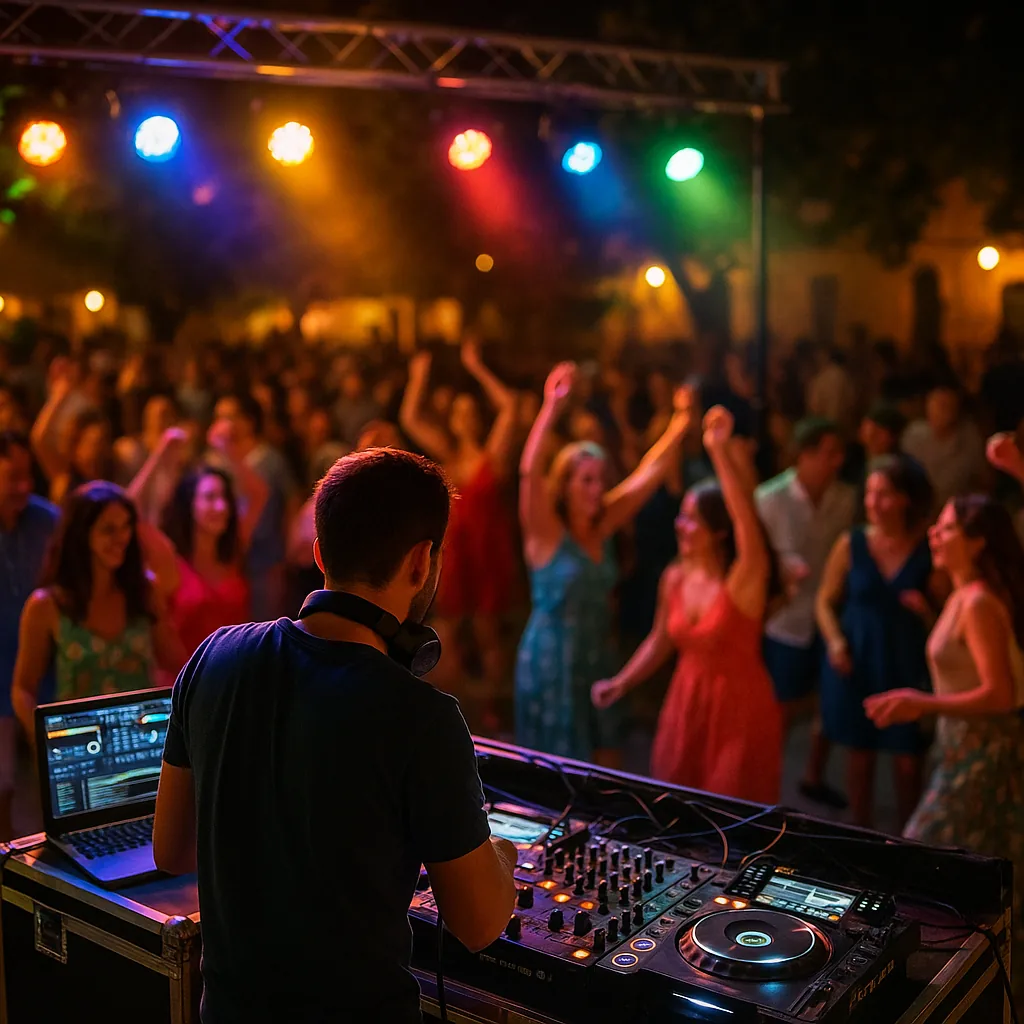 Discomovil para fiesta de verano — Artistealo