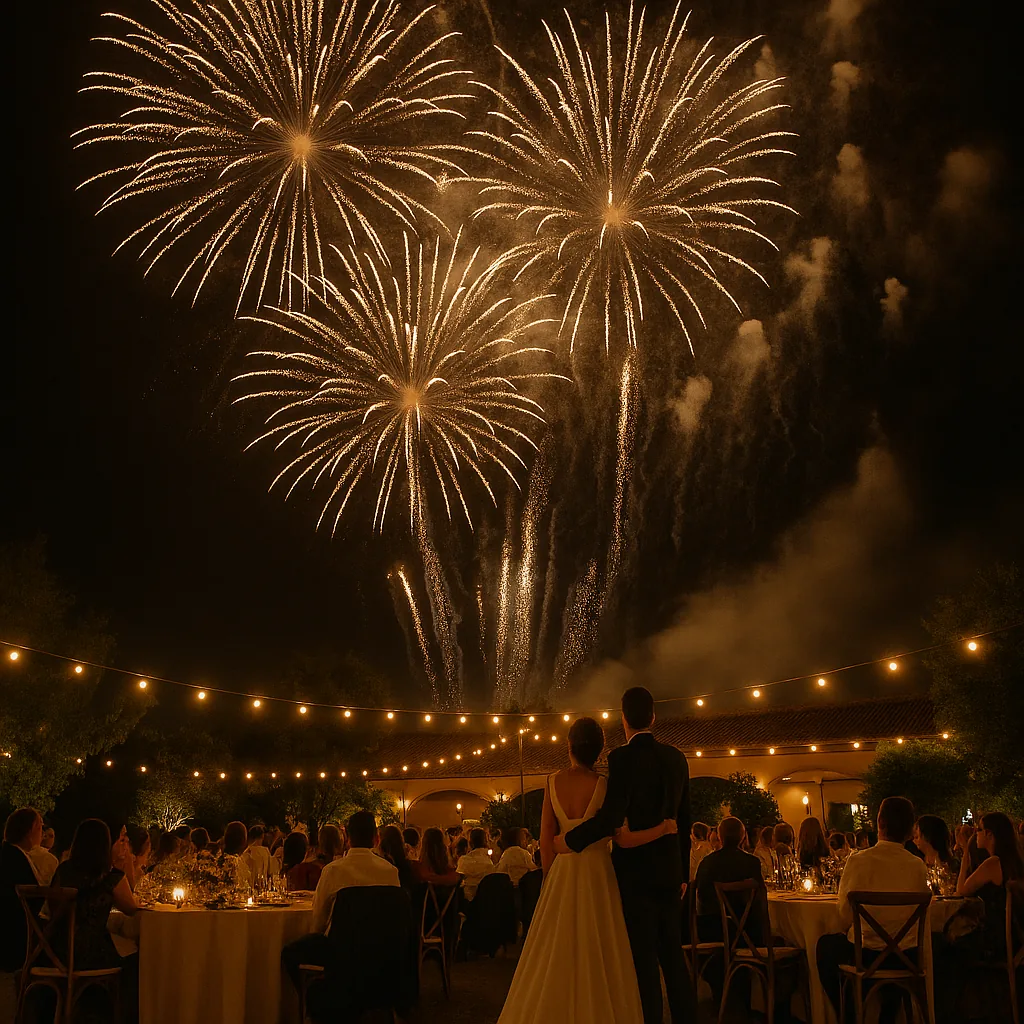 Pirotecnia/Espectaculo de Fuegos Artificiales para boda — Artistealo