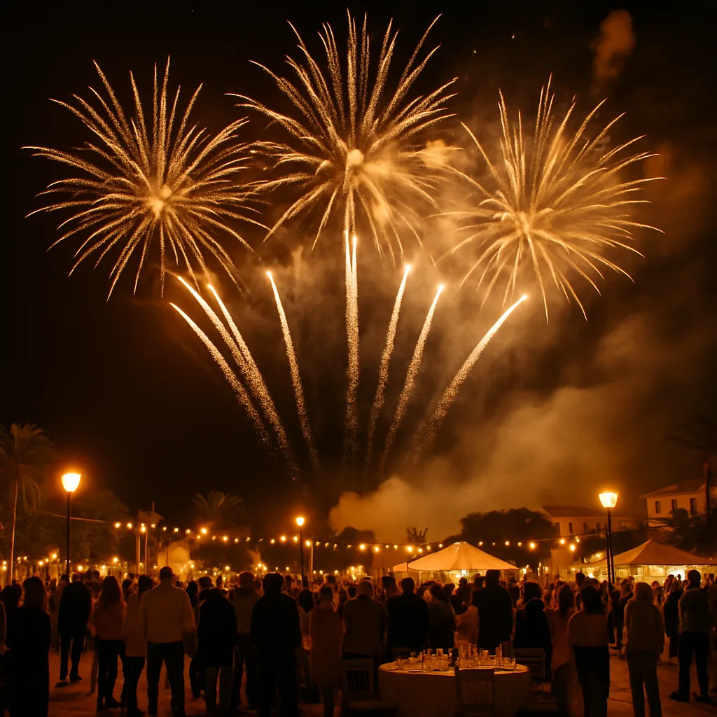 Pirotecnia/Spettacolo di Fuochi d'Artificio — Artistealo