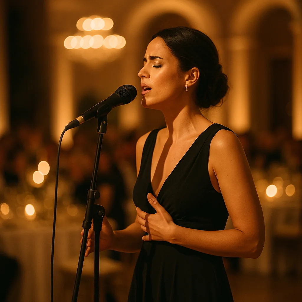 Solo Singer para event — Artistealo