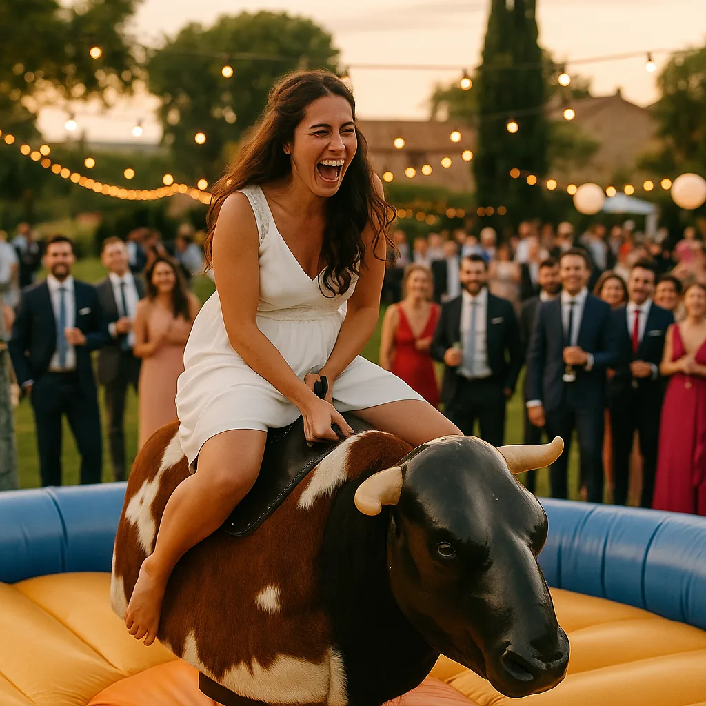 Toro Meccanico para matrimonio — Artistealo