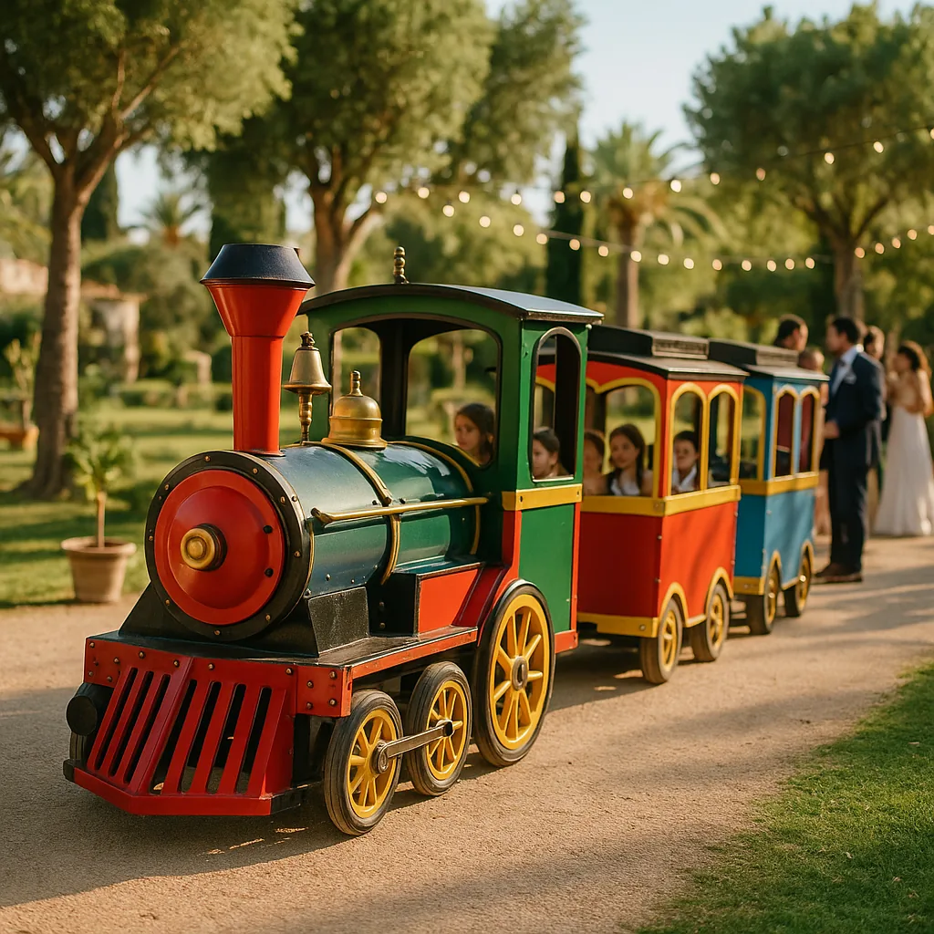 Train para wedding — Artistealo