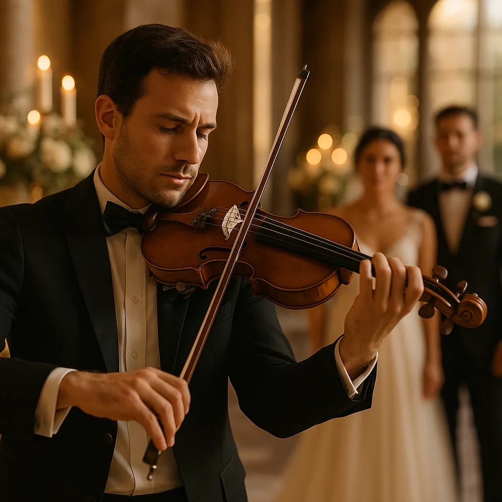 Violinista/Cellista para matrimonio — Artistealo